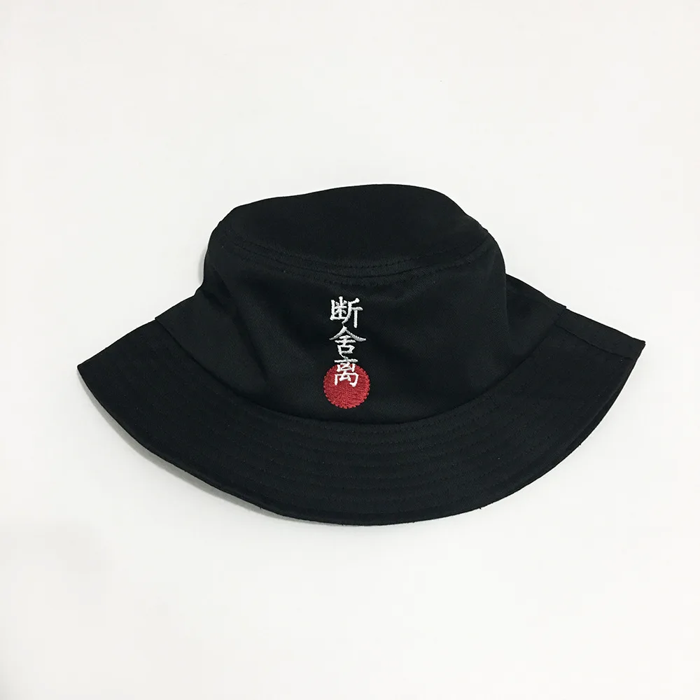 Китайская вышитая линия ретро японская Панама|japanese bucket hat|bucket hathat hat |
