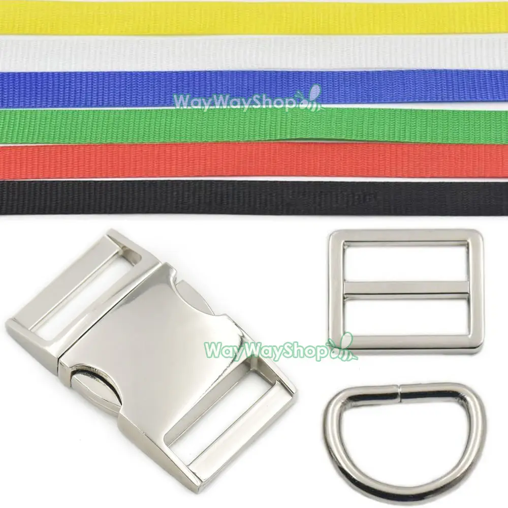 2 комплекта полипропиленовых ремешков пряжки кольцо Dee зажим для ремня