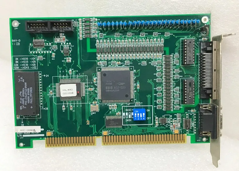 PCBASED плата ввода/вывода A001 00069 10069 REV. B1 ASIC контроллер V1.1 HAL 8063 C/S: D2CB|Платы