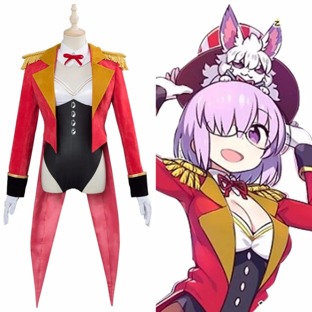 

FGO Cosplay Fate Grand Order Matthew Kyrielite Winter Festival Cosplay Costume Tuxedo Suit Hat Halloween Costume Women
