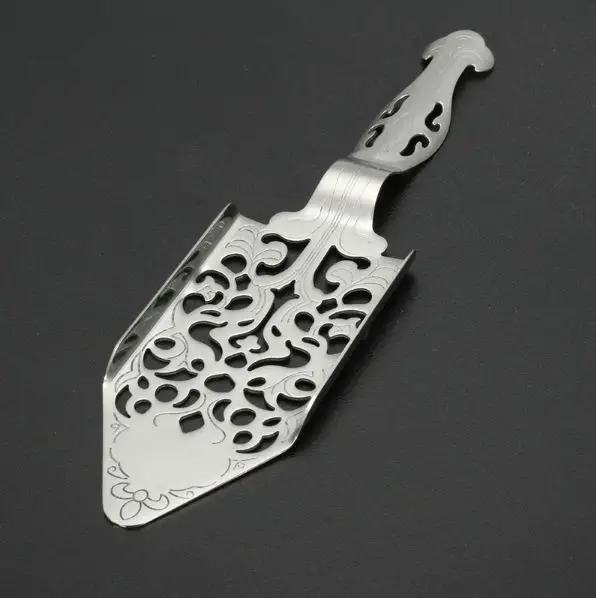 304 Нержавеющая сталь ложка для абсента коктейль-бар посуда полыни горькой совок