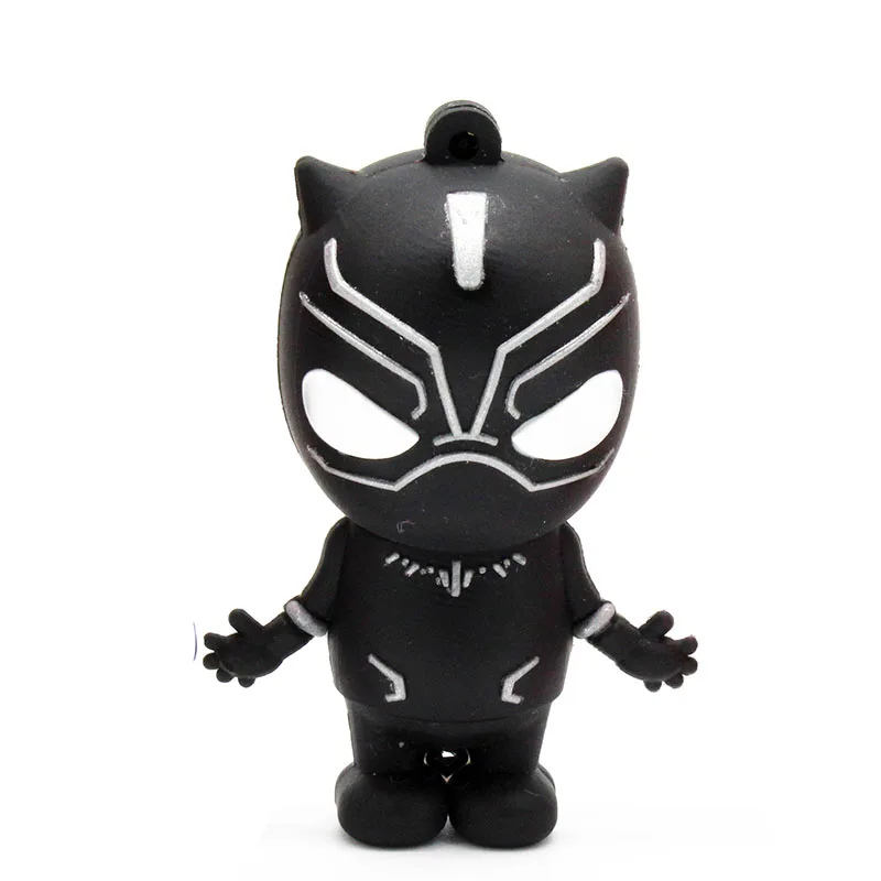 Black panther BiNFUL стиль Черная пантера флеш-накопитель usb флэш-накопитель 4 ГБ 8 ГБ 16 ГБ 32 ГБ 64 ГБ мультяшный подарок - Цвет: Black panther