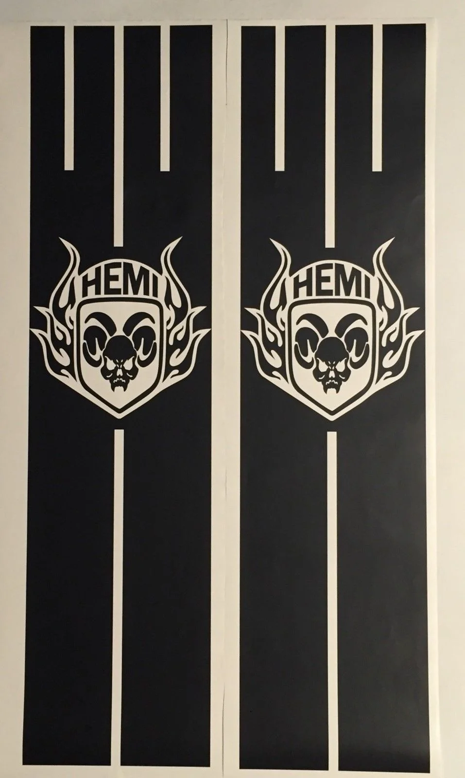 Для 1 комплекта/2 шт 5 7 литра DODGE RAM HEMI TRUCK RACING STRIPE Skull виниловая наклейка стикер для