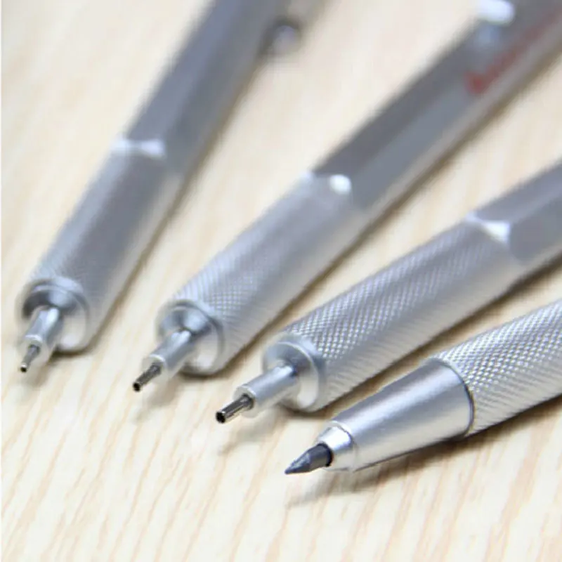 ROtring автоматические механические карандаши, заправочные головки 0,5 мм 0,7 мм 1,0 мм B/2B/HB для студентов, детей, офисные и школьные принадлежности для художника