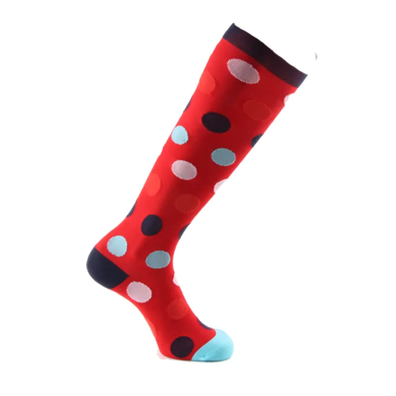E-1 pairs Compression Socks Men& Women Fit Running,Nurses, Flight Travel& Maternity Pregnancy- Boost Stamina, Executive Length Fancies - Цвет: E-1 pairs