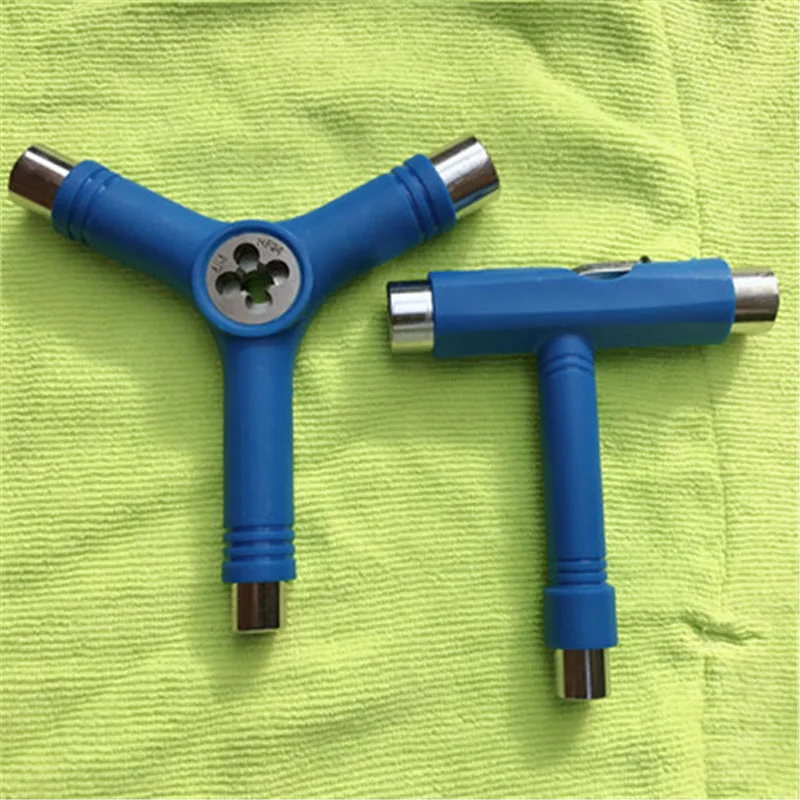 

Newly Skateboard Repair Y Shape Tool Portable Multifunctional Accessory with L Type Wrench 19ing