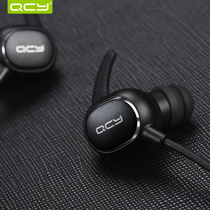 2018 QCY QY19 Bluetooth наушники с микрофоном беспроводные спортивные IPX4 стерео