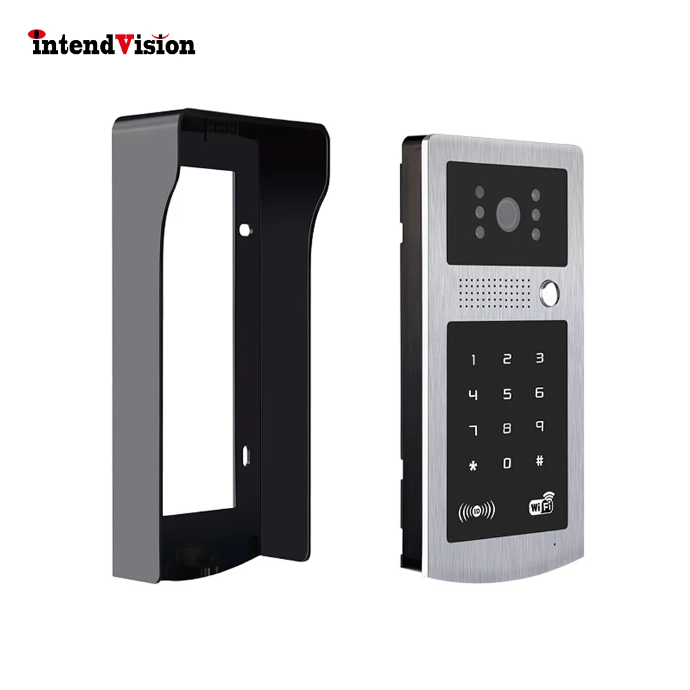 Intendvision Wi Fi домофон видеодомофон iOS Android поддержка дистанционного разблокировки