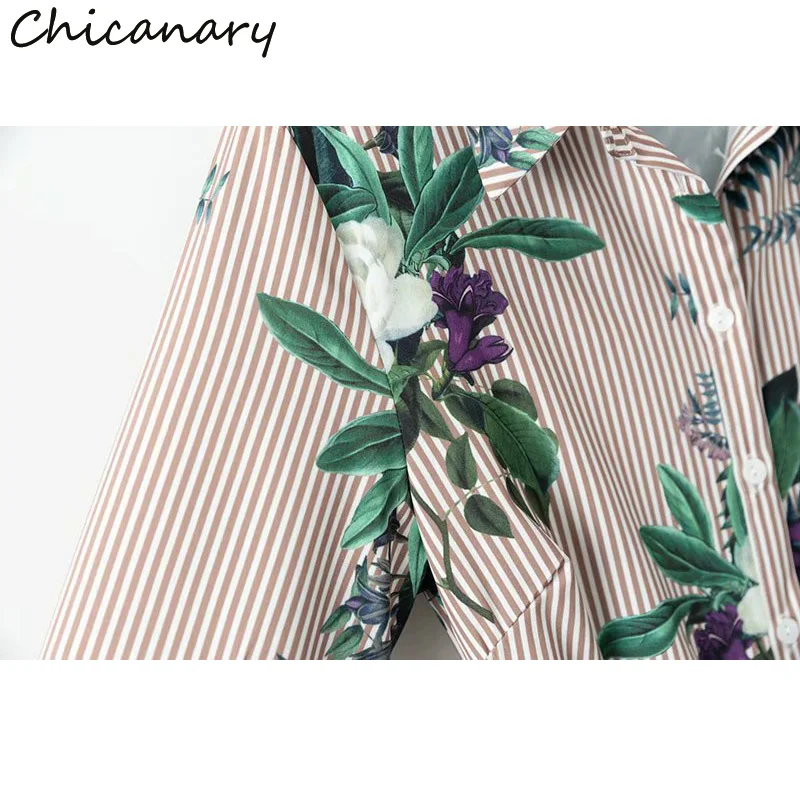 Кляузничество Для женщин Винтаж цветочный миди в полоску платье галстук бабочку