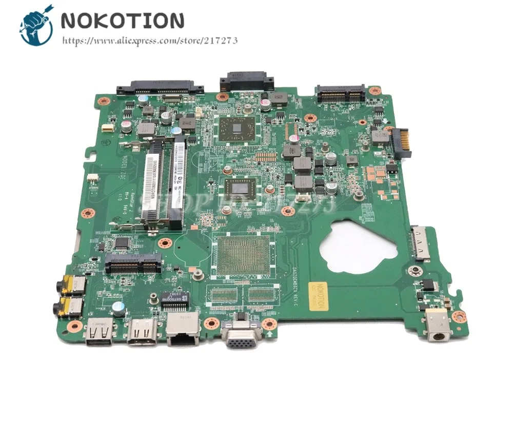 NOKOTION для Acer aspire 4253 материнская плата ноутбука DDR3 с процессором на борту DA0ZQEMB6C0