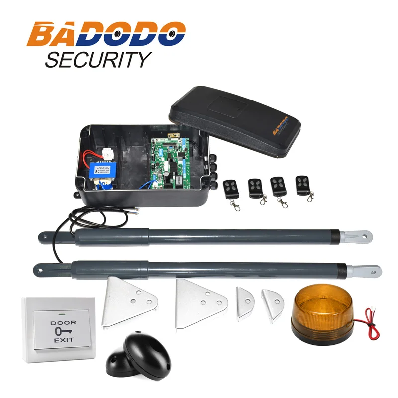 Kit5 200 кг система двигателя автоматическая дверь AC220V/AC110V поворотные ворота привод костюмы открывалка ворот - Цвет: Kit5