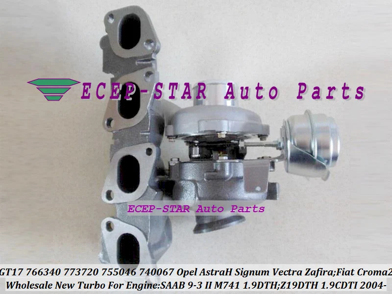 Турбо GT1749V 766340 5001S 773720 755046 740067 для FIAT Croma II OPEL Astra H Signum Vectra Zafira Z19DTH 1.9L CDTI|turbo gt1749v|gt1749v