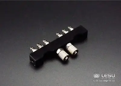 LESU 4CH металлический гидравлический разделитель потока модель 1/14 RC On/Off Roll