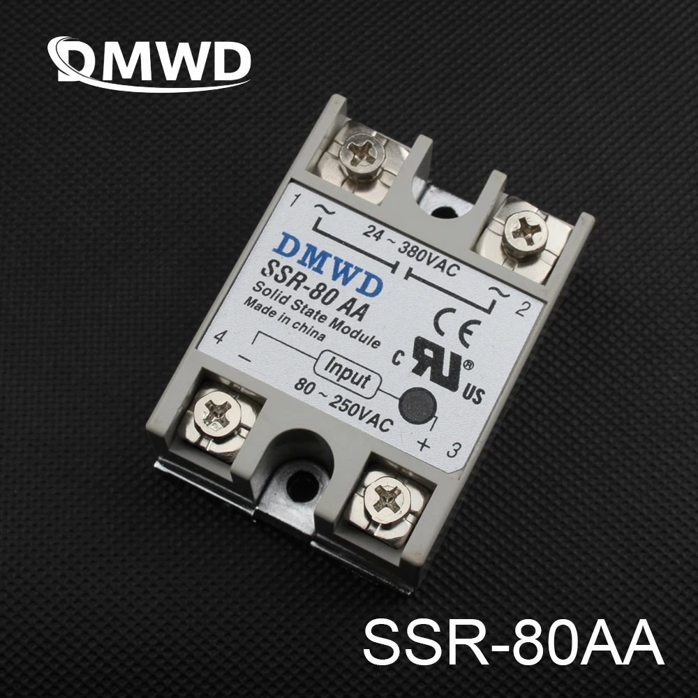 AA SSR 80 80A DMWD VA DA промышленный твердотельный релейный модуль высокого качества по