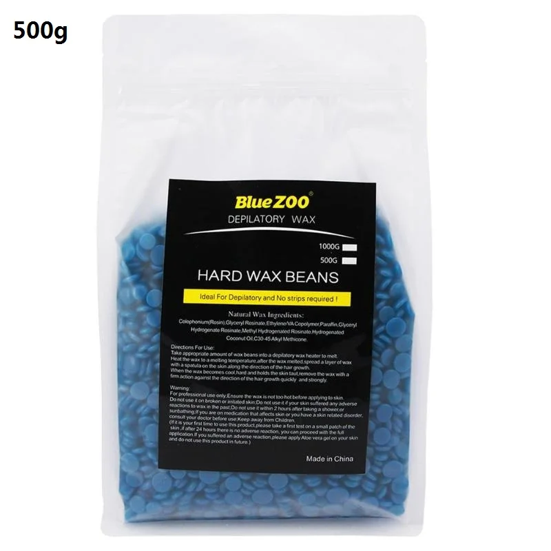 500g Waxes Многофункциональный Профессиональный нагреватель горячего воска, Спа Ручной эпилятор для ног, парафин, нагреватель воска, машина для удаления волос - Цвет: 500g Waxes