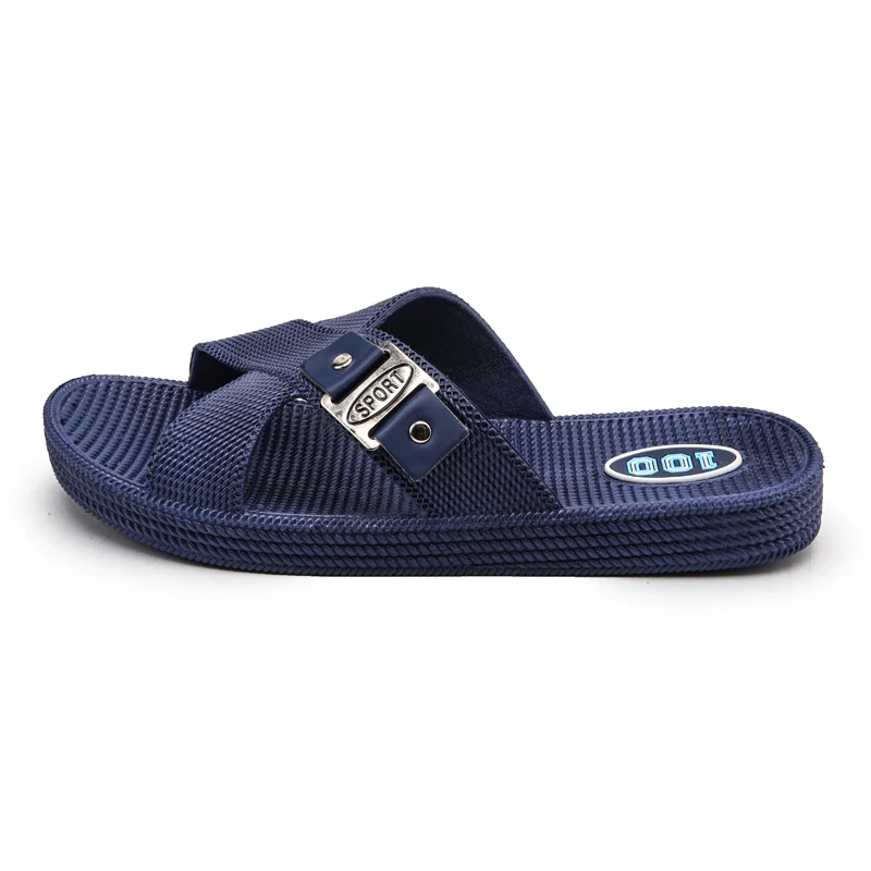 Мужская обувь высокого качества мужские тапочки модные летние вьетнамки мягкая