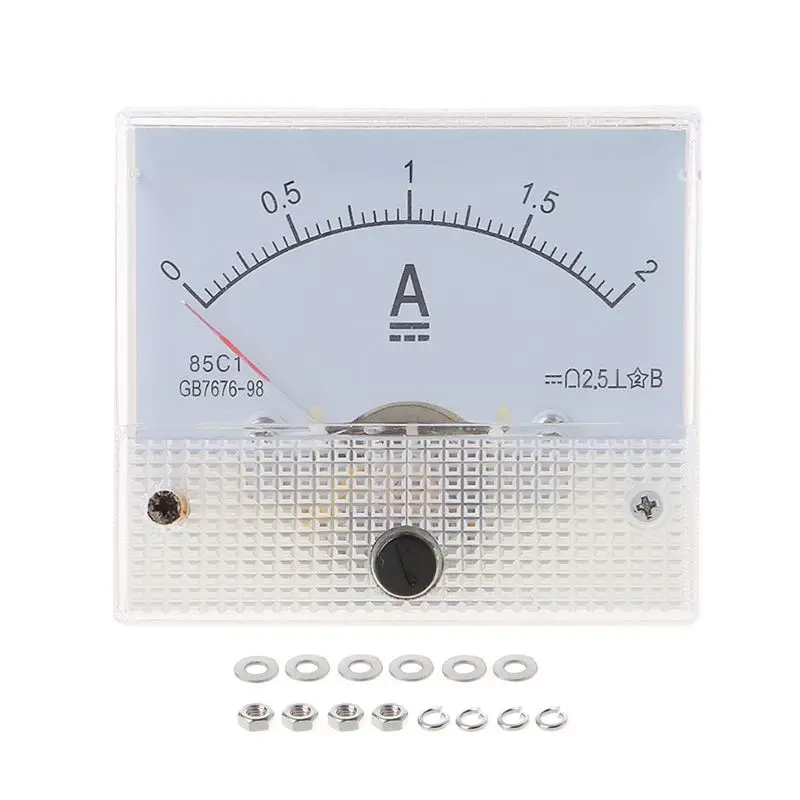 Механический амперметр постоянного тока аналоговая панель измерителя