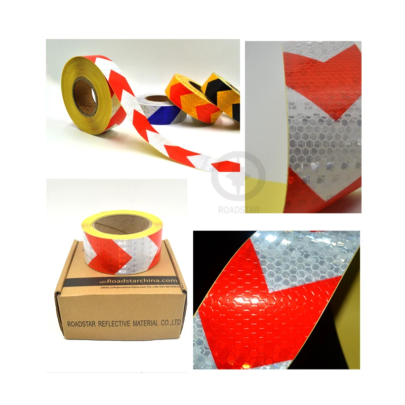 СветоотражаПредупреждение клеящаяся наклейка для автомобиля 5 см х 3 м|stikcers| |