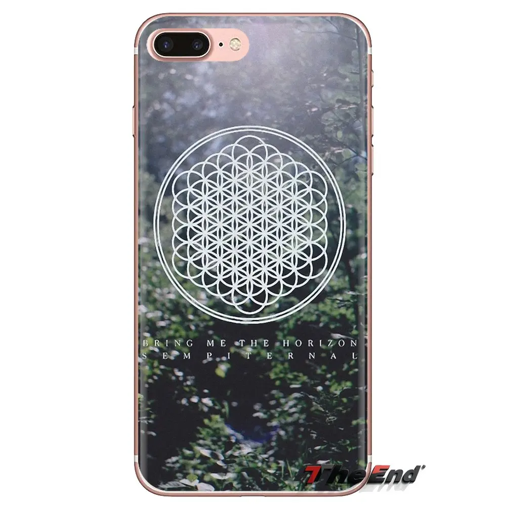 Прозрачные мягкие чехлы для iPod Touch Apple iPhone 4 4S 5 5S SE 5C 6 6S 7 8 X XR XS Plus MAX BMTH bring me the horizon |