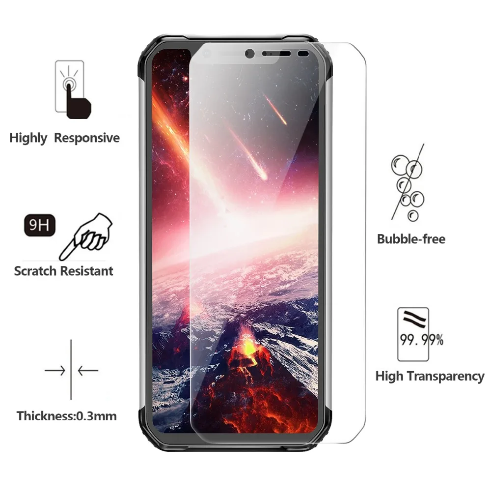 2 шт. закаленное стекло Blackview BV9600 BV9500 Pro BV5800 A20 BV9000 BV6000/BV6000s A60 BV7000 BV8000