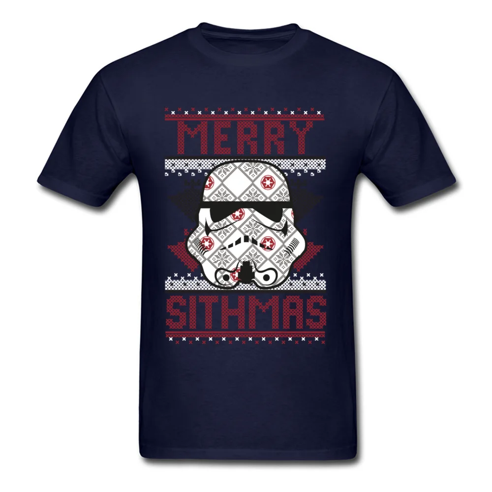 Merry Sithmas Футболка мужская Звездные войны футболка Рождественский свитер футболка с коротким рукавом топы с принтом штурмовика Забавный подарок
