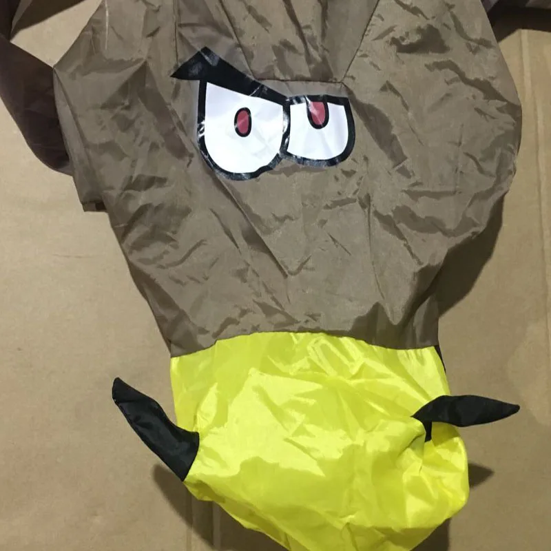 Бесплатная доставка коричневый ковбойский надувной костюм для взрослых