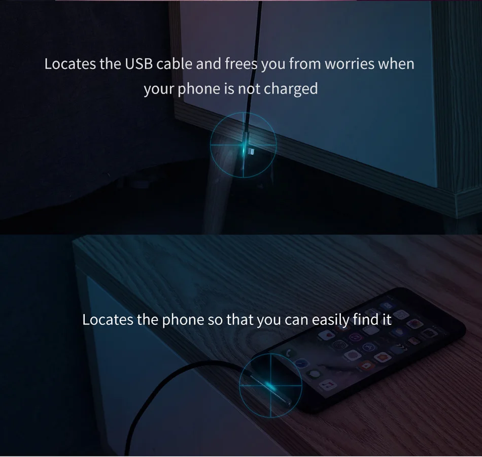 Светодиодный usb-кабель Baseus для iPhone XR 2.4A для быстрой зарядки iPhone 8 XS Max USB кабель локоть красочный постепенный свет Кабо USB провод USB зарядное устройство быстрая зарядка For iPhone 8 7 7Plus 6 6S