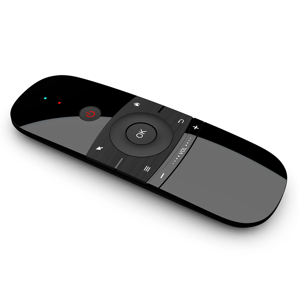 W1 2,4G Air Мышь Беспроводной клавиатура, 6-Axis Motion ИК-пульт дистанционного Управление w/USB приемник для смарт-ТВ Android ТВ коробка