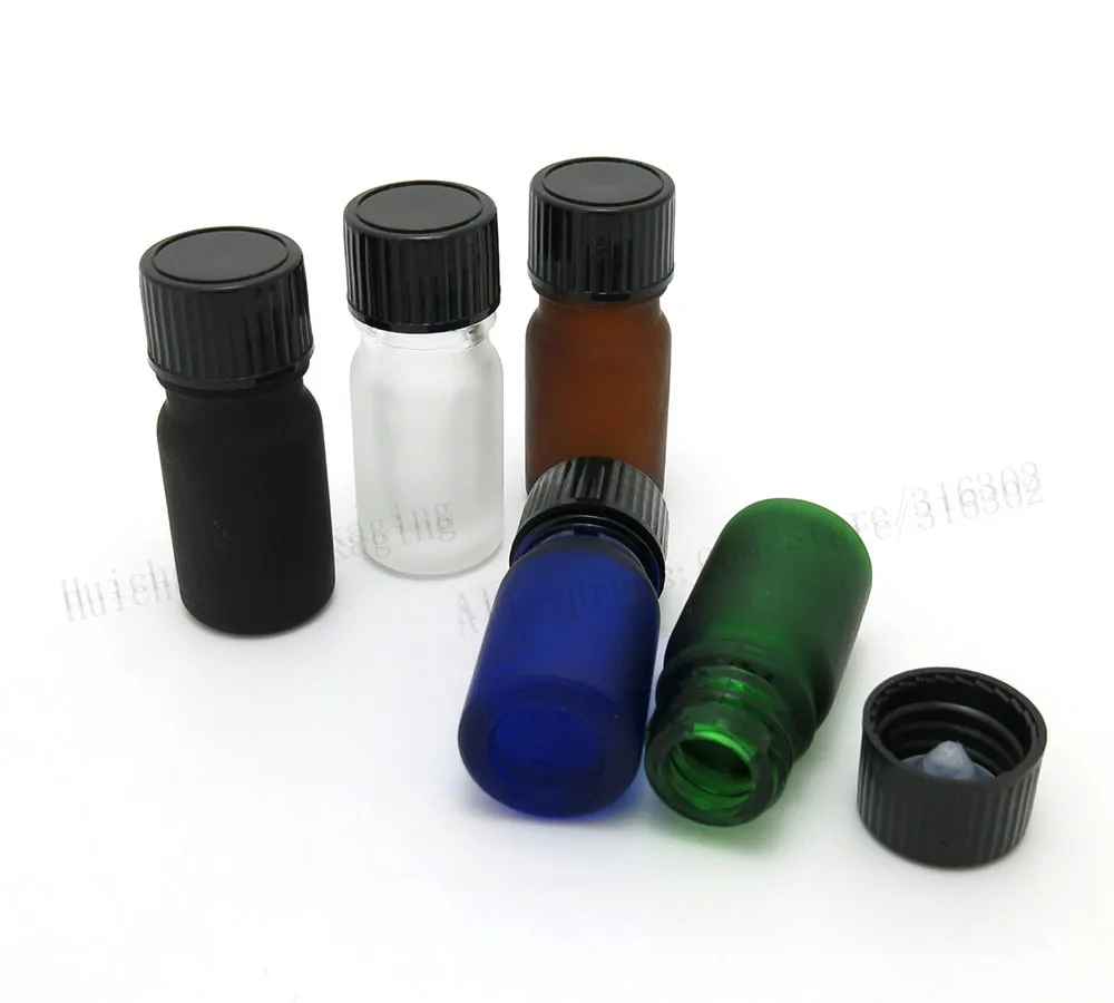 24x5 мл мороз янтарный Зеленый синий прозрачный Бостонский круглый стеклянный