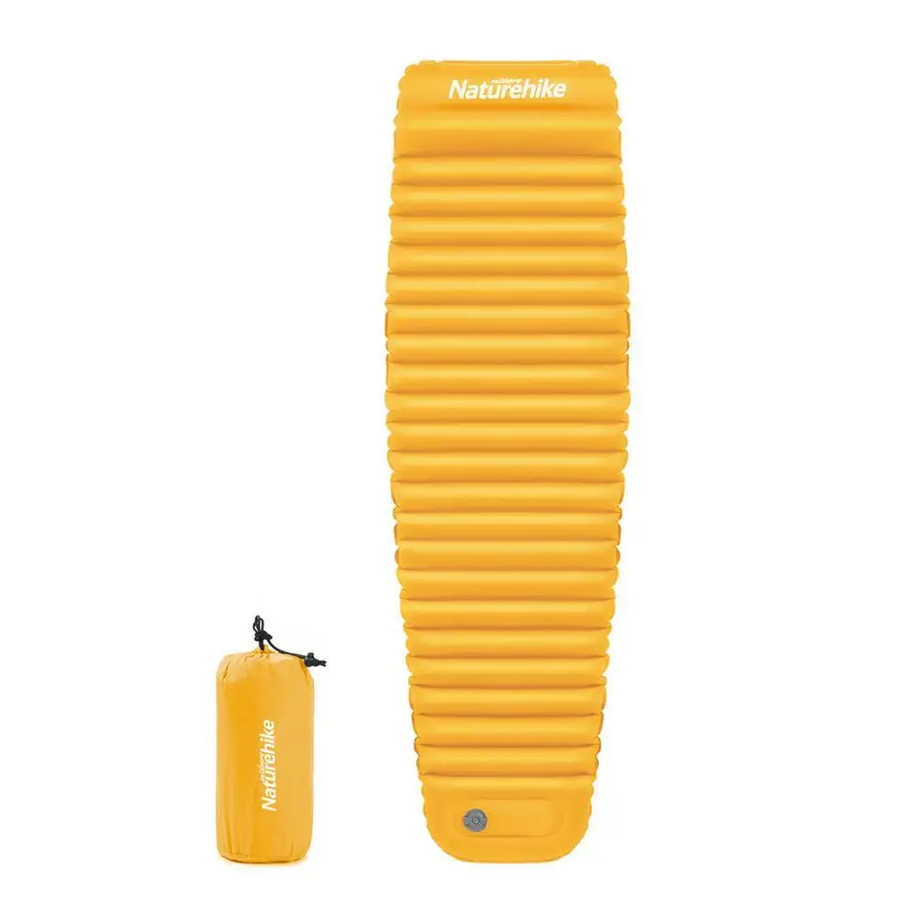 Yellow Naturehike распродажа цена большая скидка высокое качество открытый толчок надувной коврик для кемпинга палатка Открытый водонепроницаемый коврик для сна - Цвет: Yellow