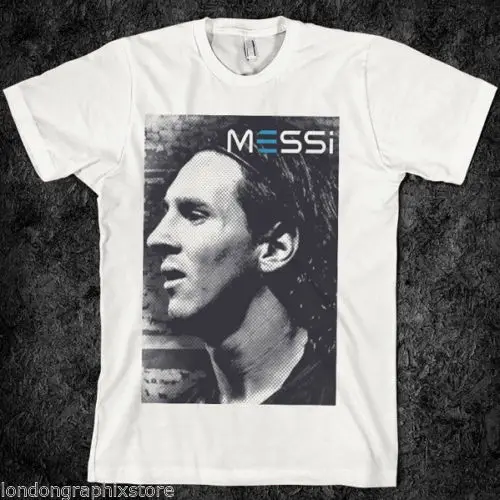 Футбол lionel messi футболка Аргентина fw andres крутая Повседневная для мужчин унисекс