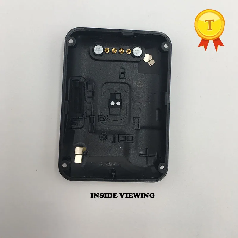 black cover case Оригинальная задняя крышка Черный Пластиковый Чехол для dm99 наручные часы Смарт часы телефон часы saat запасные части - Цвет: black cover case