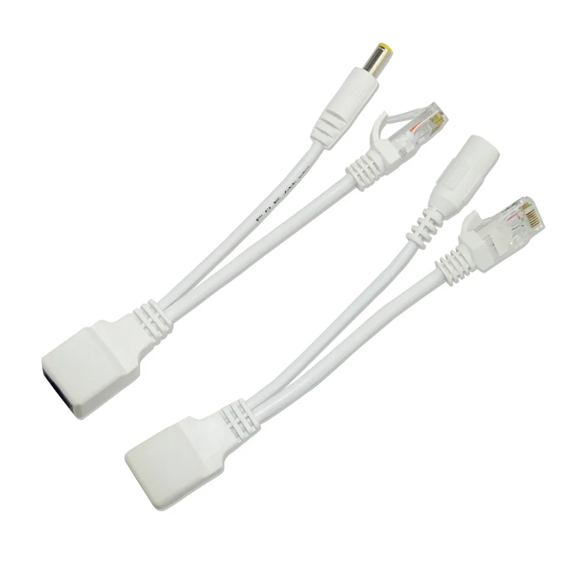 

PoE инжектор и PoE сплиттер 5 пар/лот PoE кабель для видеонаблюдения POE