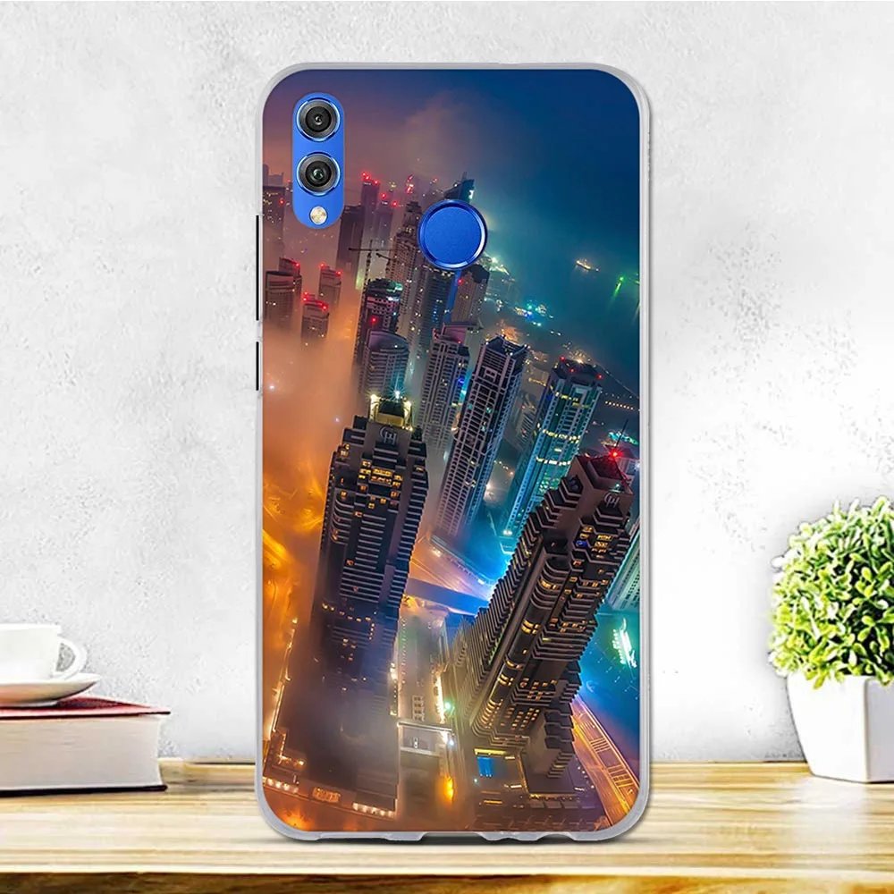 42 Для huawei Honor 8X чехол Honor 8X чехол 6," Мягкий силиконовый чехол-накладка для huawei Honor View 10 Lite/V10 Lite чехол для телефона s - Цвет: 42
