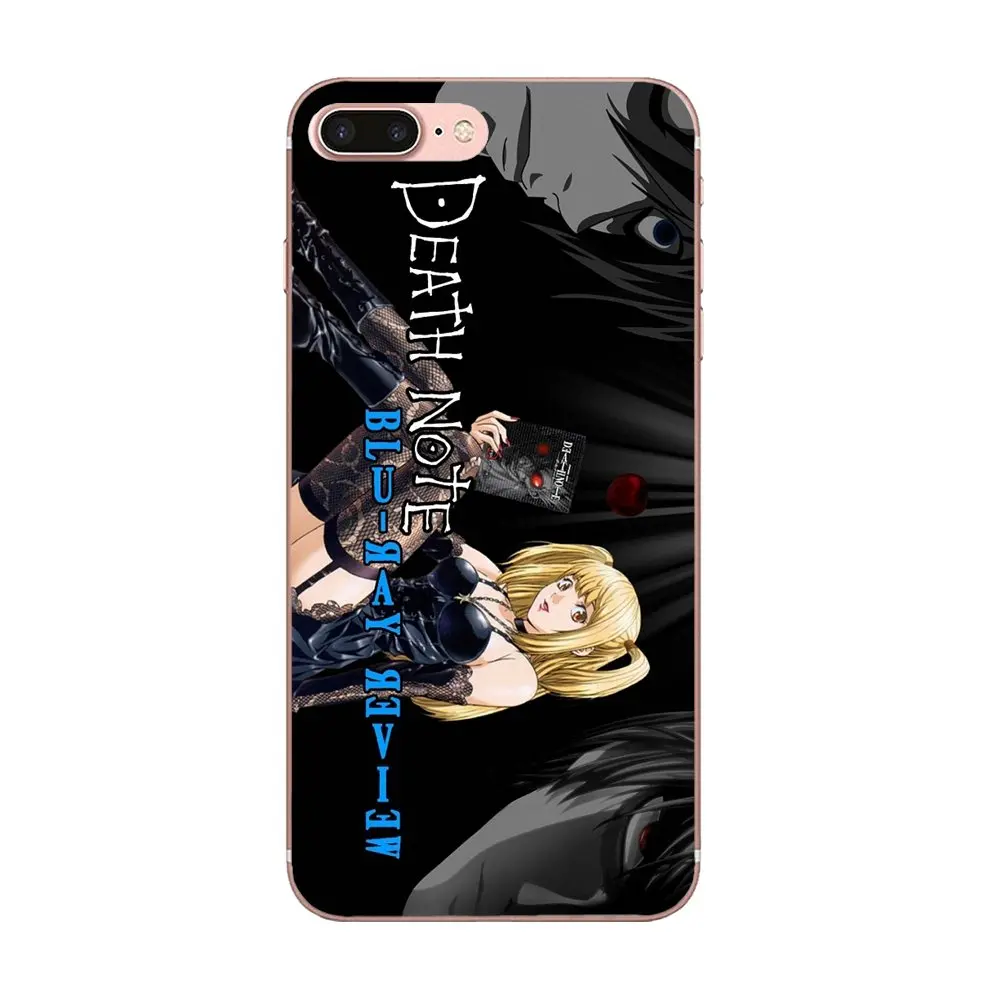 Чехлы из мягкого ТПУ с мангой Death Note для Xiaomi 3 4 Mi3 Mi4 Mi4C Mi4i Mi5 Mi 5S 5X 6 6X 8 SE A1 Max Mix