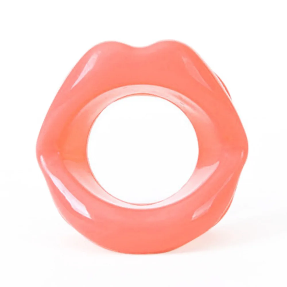 Силиконовый каучуковый тренажер для похудения лица упражнение рта мышц против