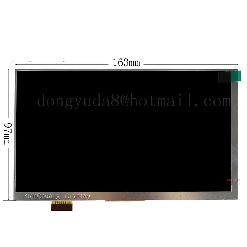 163 мм * 97 1024*600 30pin Новый MFPC070136V1 AL0203b al0252b YQL070DMP K ЖК экран для планшета irbis tx 68|screen for
