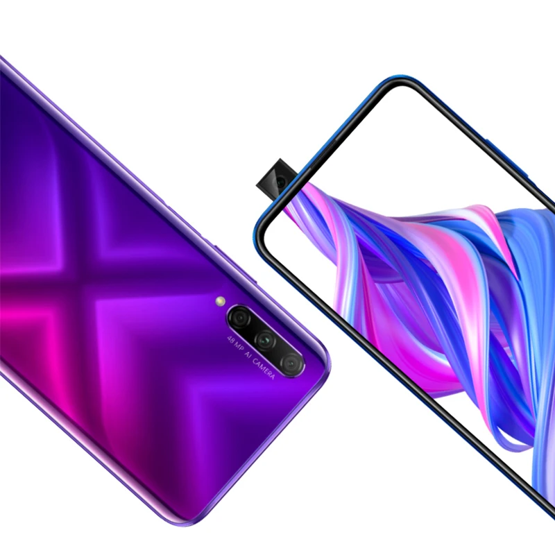 honor 9x pro Kirin 810 жидкостное охлаждение тепла 4000 мАч 48 миллионов ультра широкий угол ночной съемки три камеры 6,59 дюйма