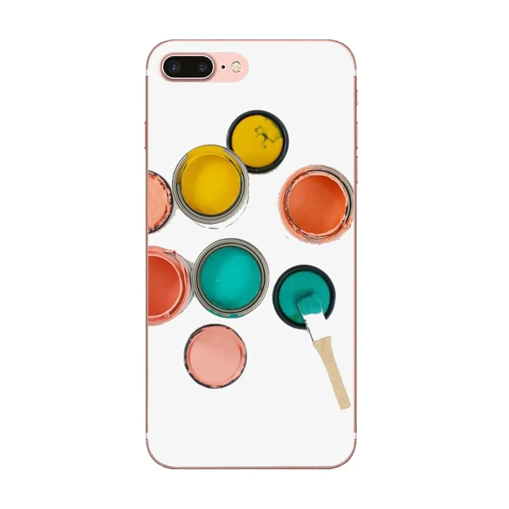 Мягкий чехол из ТПУ набор акварельных красок коробка для рисования Xiaomi Redmi Note 2 3 3S