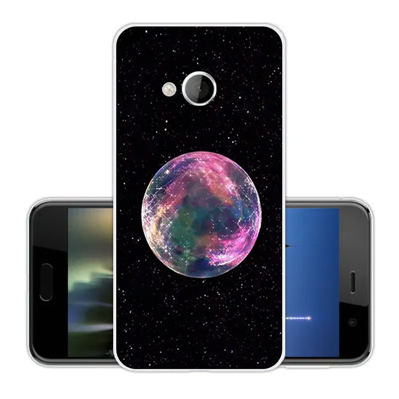 For HTC U Play Alpine Case Soft Silicon Transparent TPU Back Cover Ultra Thin Fundas Scenic Eagle Phone Cases |