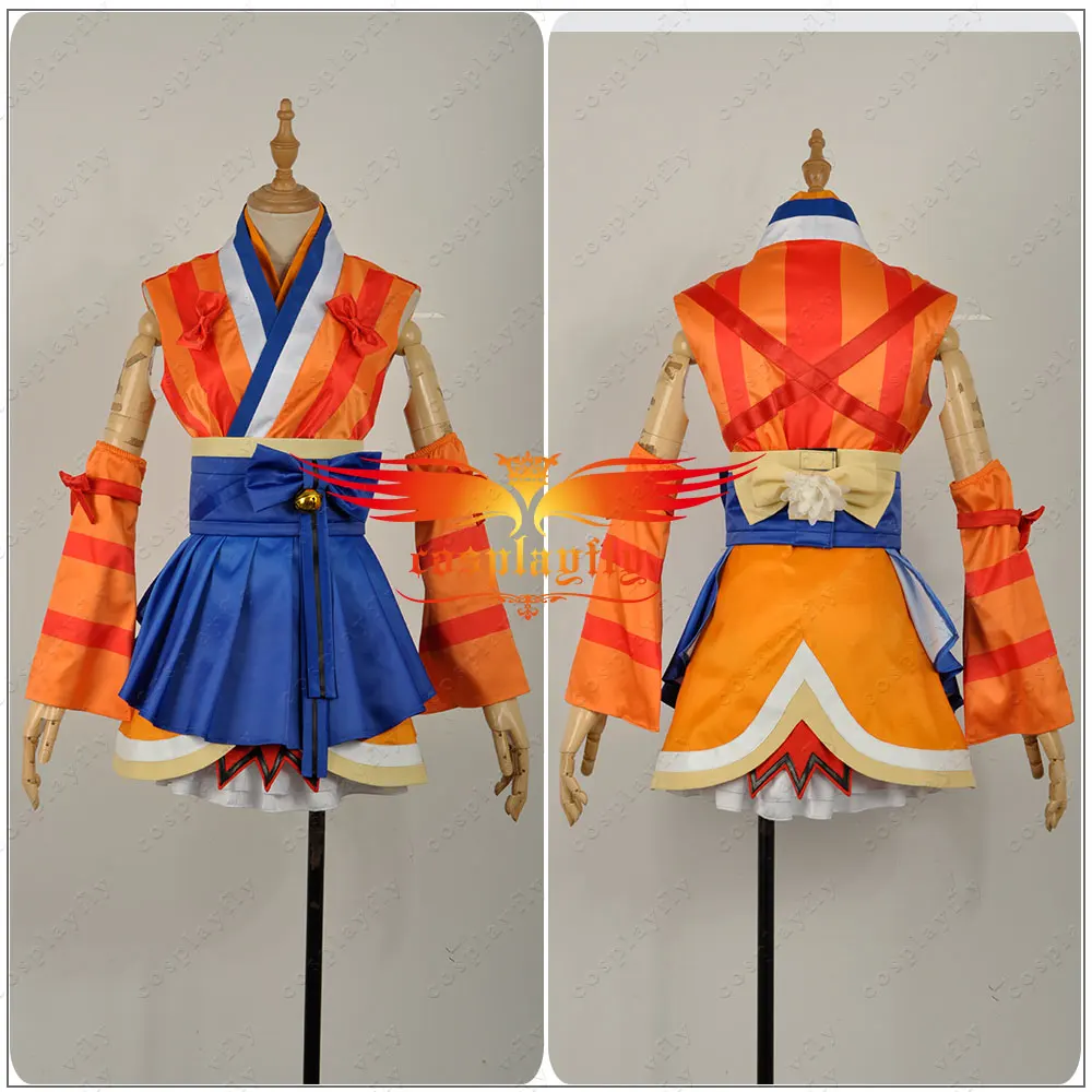 Милый! Солнечный свет! Aqours Takami Chika Stage Mijyuku Mijuku DREAMER Матовая атласная форма косплей