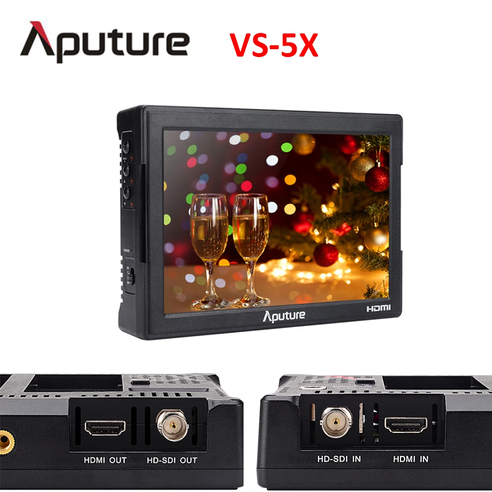 Aputure VS 5X профессиональный монитор SDI HDMI вход и форма выходного сигнала vectorscope с