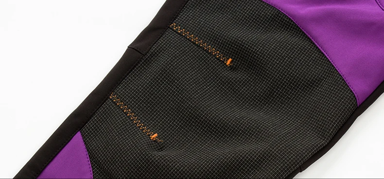 Зимний отдых Пеший Туризм Открытый Спорт Soft Shell Брюки для девочек Теплые