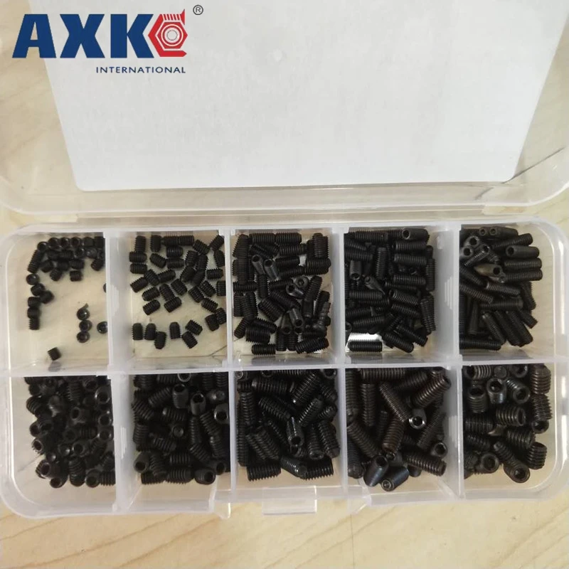 AXK 500 шт./компл. Шестигранная головка с шестигранной головкой винт 12,9 из углеродистой стали