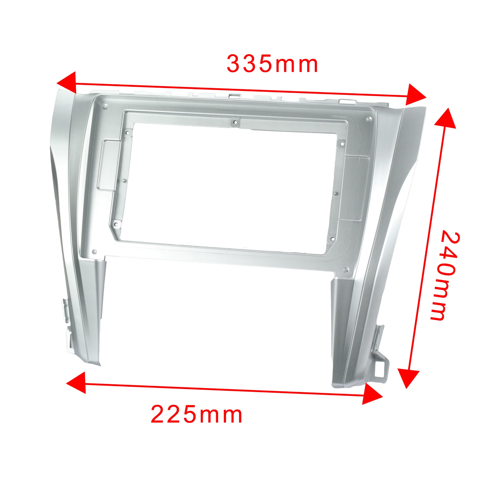 10 1 дюймовый автомобильный Радио фасции отделка комплект для TOYOTA Camry Solar 2015 2017