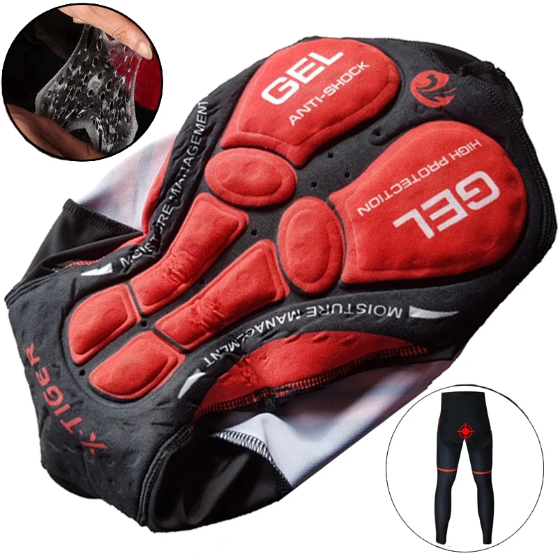 X-Тигр Демисезонный Штаны с 5D гель площадку Колготки MTB велосипеда Брюки для девочек горные Велосипедный Спорт Брюки для девочек Велоспорт Мотобрюки