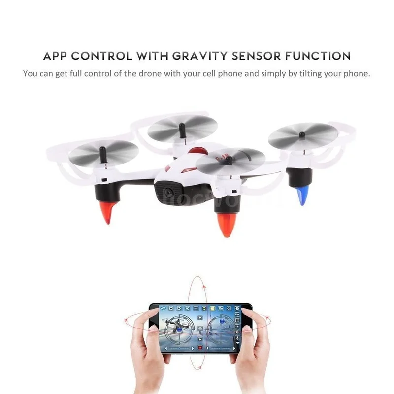 F 18W 480P/720P камера RC Квадрокоптер Дрон Wifi RTF 6 осевой гироскоп удержание высоты