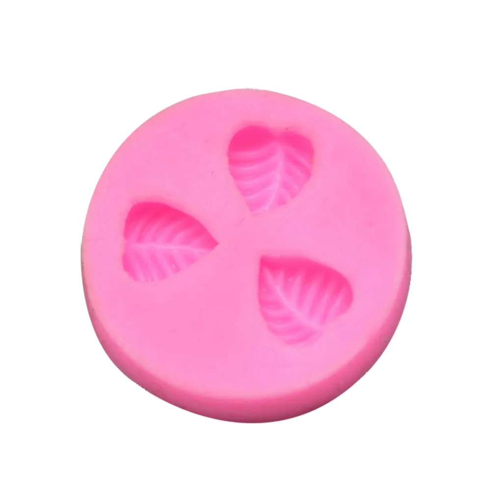 Лист цветы силиконовые формы торт шоколадный прессформы Свадебный Торт