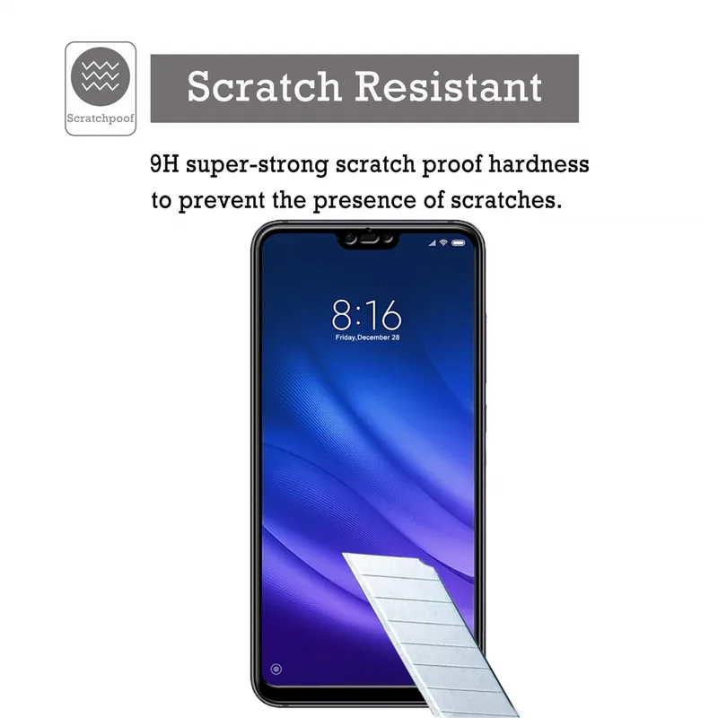 2 шт./лот защитный Стекло защитная пленка на для Xiaomi Redmi note 6 7 pro 6a Сяоми ксиоми
