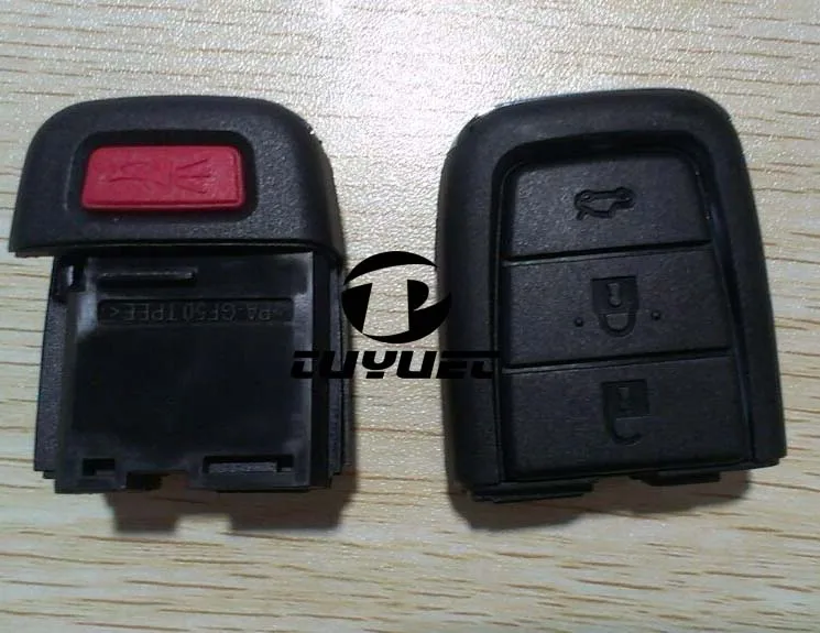 3 + 1 кнопочная головка ключа для Chevrolet Volt дистанционный чехол ключей FOB